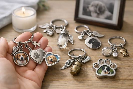 12 Dog Memorial Keychain Ideas to Hold Close
