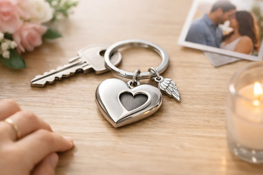 Always In My Heart Keychain for Everyday Love