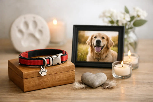 How to Memorialize a Pet Collar With Care