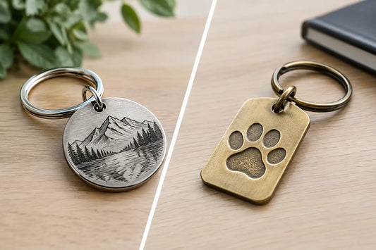 Engraving Versus Stamping Keychains: Which Lasts?