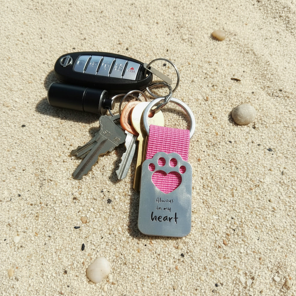Always In My Heart Keychain
