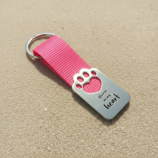 Always In My Heart Keychain